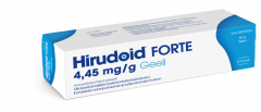 HIRUDOID FORTE 4,45 mg/g geeli 50 g