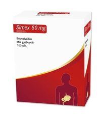 Simex 80 mg purutabl simeticon 100 fol