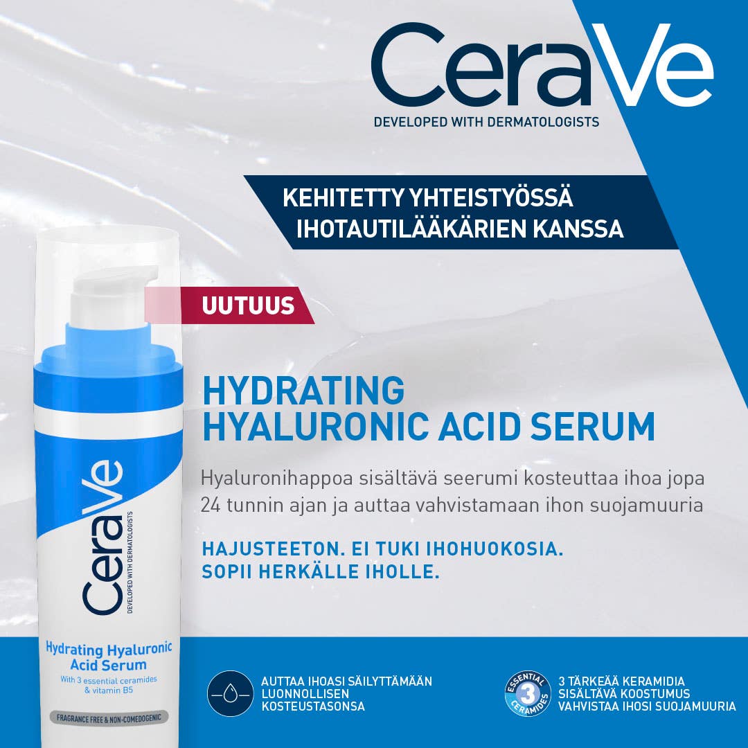 cerave hydrating hyaluronic acid seerumi