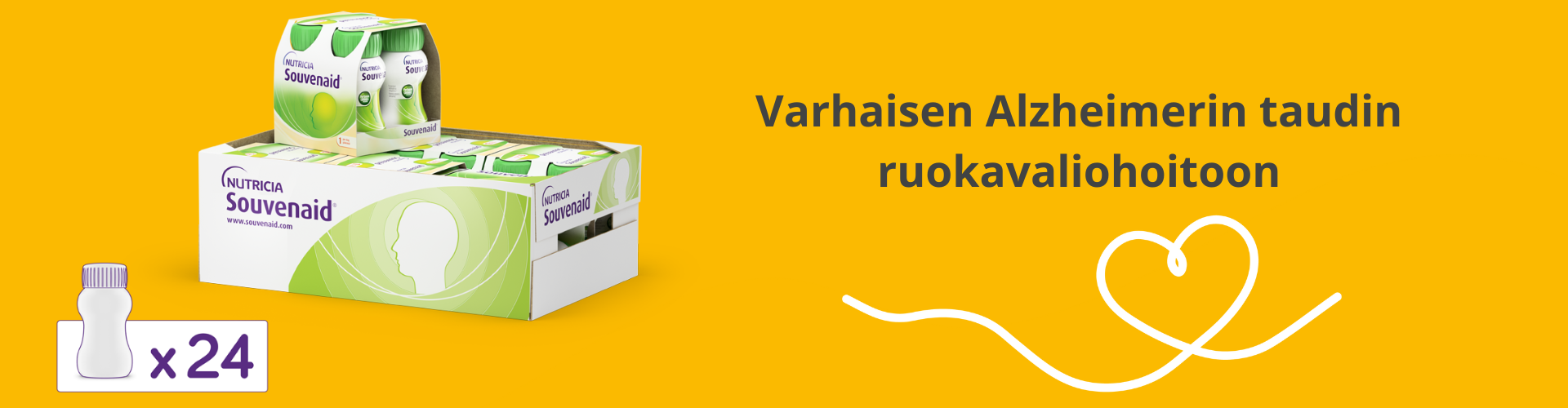 Souvenaid varhaisen alzheimerin taudin ruokavaliohoitoon